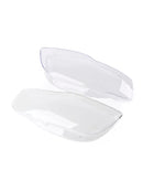 2PCS Front Headlight Glass Clear Cover For Audi A4 B7 8E 2005-2008