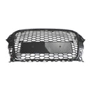 2013-2016 Audi A3 S3 Black RS3 Style Front Hood Henycomb Bumper Grille Grill