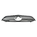 Benz A-Class W177 2019-2023 Black Diamond Front Bumper Grill Grille