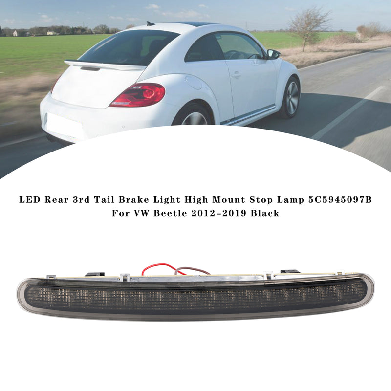 LED Rear 3rd Tail Brake Light High Mount Stop Lamp 5C5945097B For VW Beetle