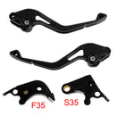 NEW Short Clutch Brake Lever fit for Suzuki GSXR600 06-10 GSXR1000 05-06 Black