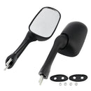 Motorcycle Rearview Side Mirrors Left & Right Fit for Honda CBR 250 400 NSR 250 VFR RVF 400 1987-1996 Generic