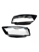 2PCS Headlight Headlamp Lens Cover Shell For Audi A5 S5 RS5 2008-2012