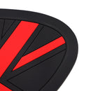 UNION JACK FUEL TANK KNEE PADS GRIPS KIT RED FOR CONTINENTAL GT 650 INTERCEPTOR