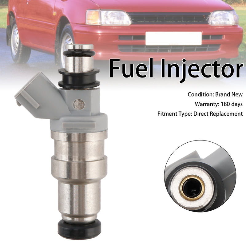 1Pcs Fuel Injector 23250-11060 Fit Toyota Starlet MK2 1990-1996 23209-11060