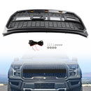 ABS Front Bumper Grill Grille Fit Ford F150 2015-2017 Raptor Style W/ LED