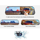 10-inch HD 1080P Rearview Mirror Streaming Media Driving Recorder Dual Lens