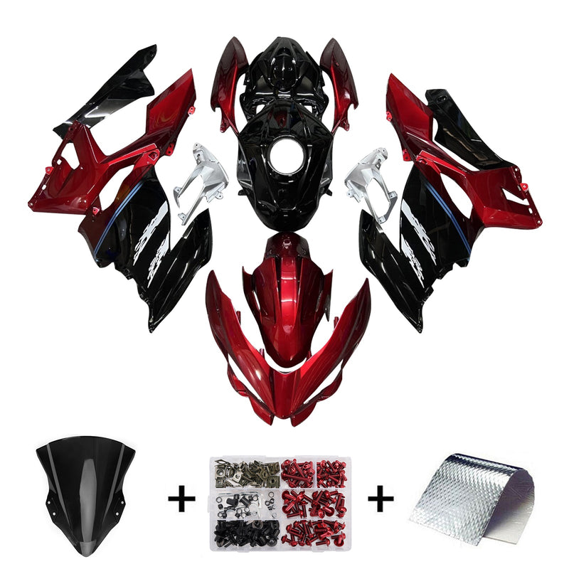Injection Fairing Kit Bodywork Plastic ABS fit For Kawasaki EX400 Ninja400 2018-2024
