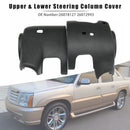 Upper & Lower Steering Column Cover 26078127 For Chevy Tahoe Suburban GMC Yukon