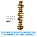Crankshaft with Main & Conrod Bearings STD for BMW Series 3 4 5 X3 X5 X6 N57D30