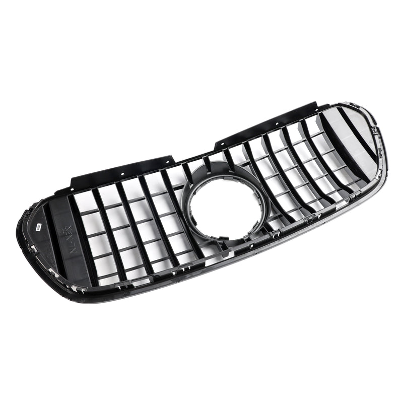 Black Front Bumper Grille Grill Fit Mercedes Benz X-Class X470 2017-2019