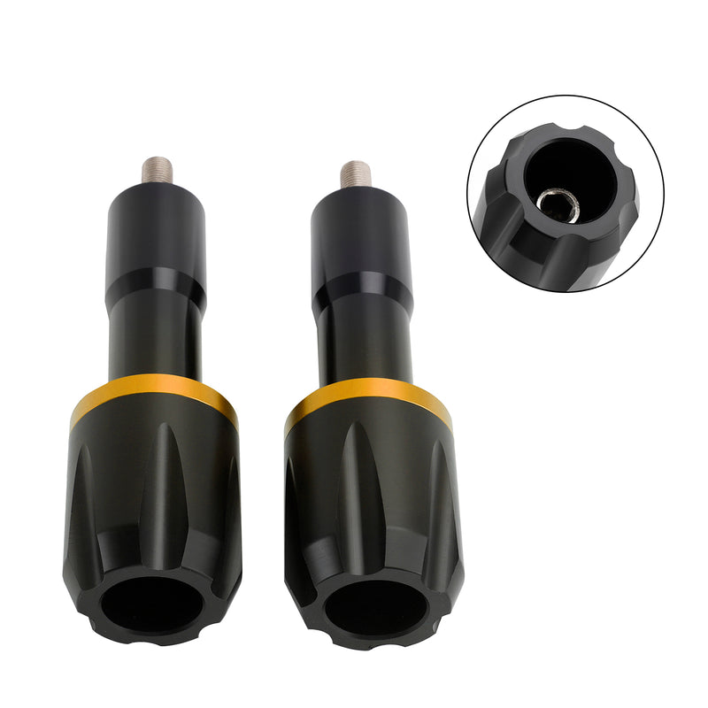 Cnc Anti-Crash Frame Sliders Protector Gold For Yamaha Yzf-R7 Yzf R7 2021-2023