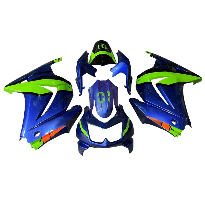 Injection Fairing Kit Bodywork Plastic ABS fit For Kawasaki EX250 Ninja250R 2008-2012