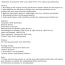 Automatic Transmission Shift Lever LX6Z-7P155-U For Ford Escape 2020-2022