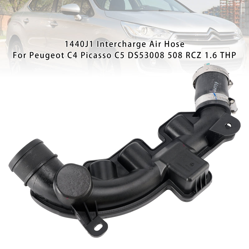 1440J1 Intercharge Air Hose For Peugeot C4 Picasso C5 DS53008 508 RCZ 1.6 THP