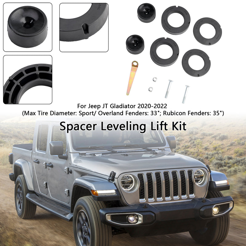 Front 1.5" Spacer Leveling Lift Kit 1155300 Fit Jeep Gladiator 2020-2022