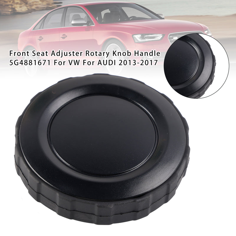 Front Seat Adjuster Rotary Knob Handle 5G4881671 For VW For AUDI 2013-2017