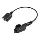 K Interface Headset Port Converter Cable for Hytera HYT PD780 PD700 PD980 PD788G