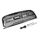 Raptor Style Front Bumper Grille Grill Fit Ford F150 2009-2014 With LED