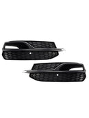 Front Lower Fog Light Cover Grill Grille Fit AUDI A3 S3 S-Line 2013-2016
