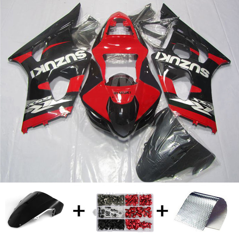 Amotopart Suzuki GSXR1000 2003-2004 K3 Fairing Kit Bodywork Plastic ABS