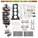 G4FJ 1.6T Engine Overhaul Rebuild Kit Pistons Rods Gasket Kit for Hyundai KIA