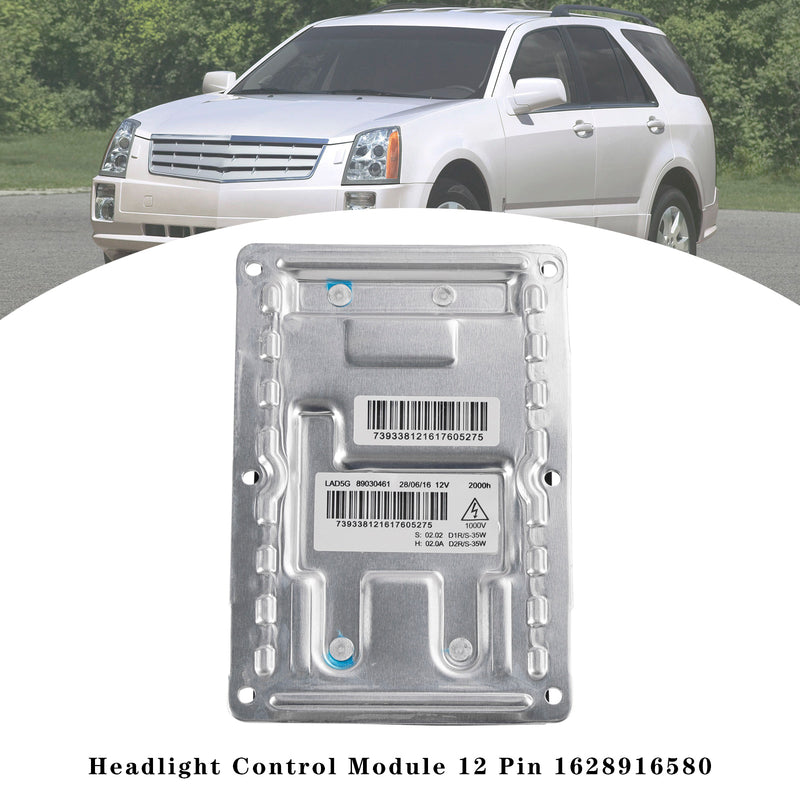 Headlight Control Module 12 Pin 1628916580
