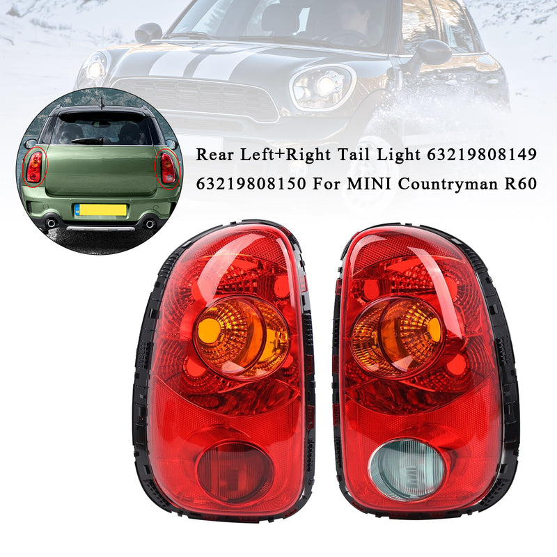 MINI Countryman R60 Rear Left+Right Tail Light 63219808149/150 Left Hand Drive