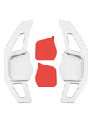 Steering Wheel Paddle Shifter Extension For Kia Forte Cadenza Aluminium Silver