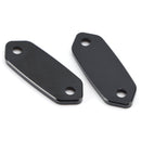 ALUMINUM MIRROR BLOCK PLATES FOR KAWASAKI NINJA ZX6R ZX-6R ZX 636 2013-2026