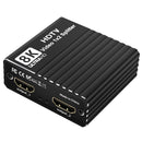 8K HDMI 1 to 2 Splitter HD2.1 8K60hz/4K120hz/1080P240hz w EDID 1 Input 2 Output