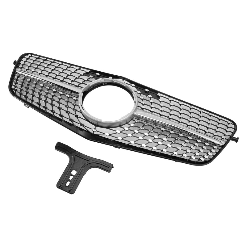Diamond Front Grill Grille Fit Mercedes-Benz W212 E-Class E350 E550 2010-2013