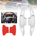 Steering Wheel Paddle Shifter Extension For Ford Explorer 20-23 Aluminium Silver