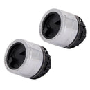 2x Front Manual Wheel Locking Hub 1500170 For Ford Ranger