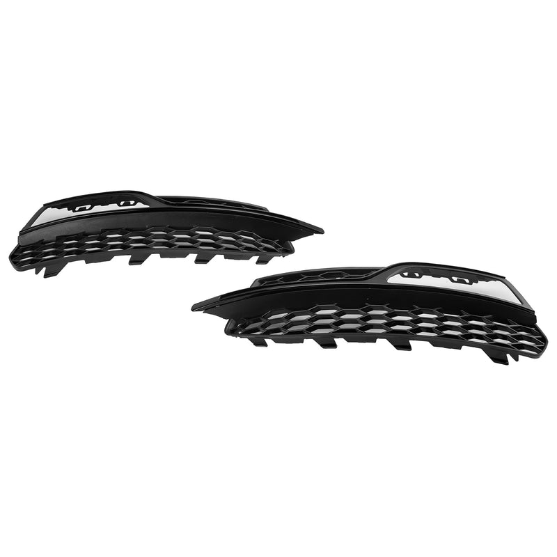 Front Lower Bumper Fog Light Cover Grille Fit AUDI A3 S3 S-Line 2013-2016