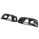2016-2019 Fit Audi Q7 2PCS Front Bumper Fog Light Grille Cover 4M0807682AA4W3