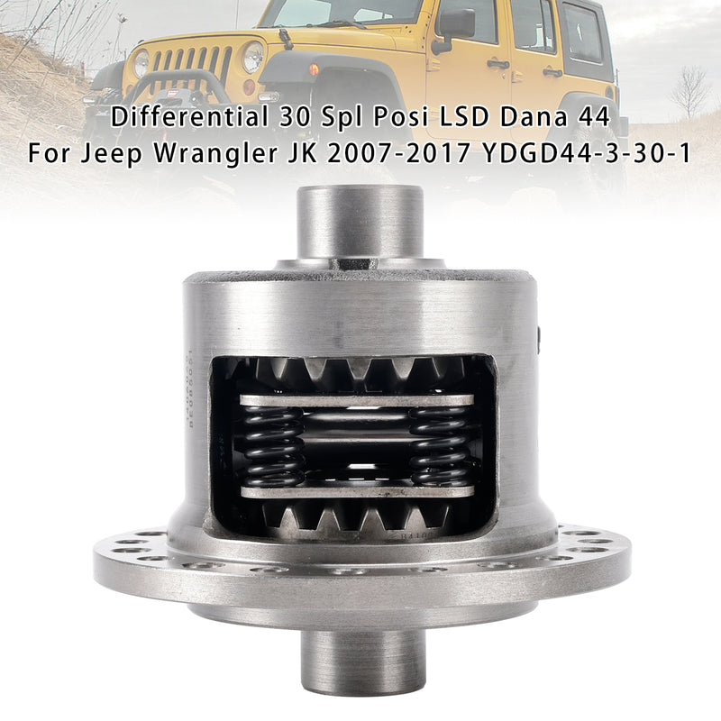 Differential 30 Spl Posi LSD Dana 44 For Jeep Wrangler JK 07-2017 YDGD44-3-30-1