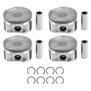 2TRFE 2.7L Engine Rebuild Piston Gasket Timing Kit w/ Crankshaft Rods for Toyota