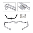 Kit Crash Bar Engine Bumper & Fairing Bracket Chrome Fits For Glide Flht Flhx