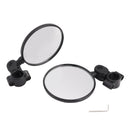 Black Adjustable Handlebar Mirror Folding Mirrors For 22-24 mm Enduro Handle bar