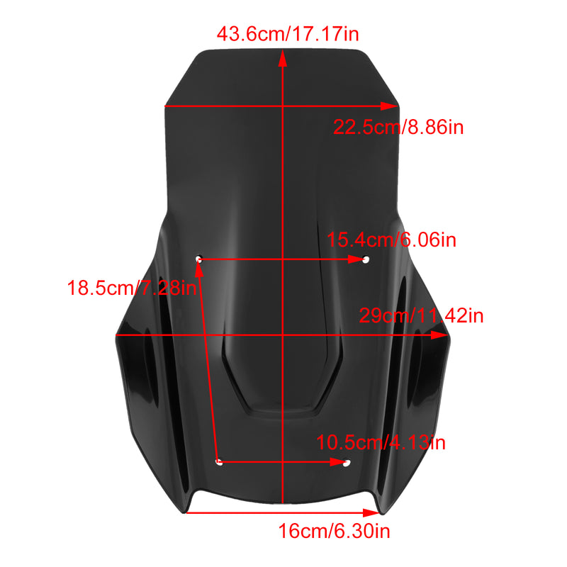 HONDA ADV350 2022-2024 ABS Motorcycle Windshield WindScreen