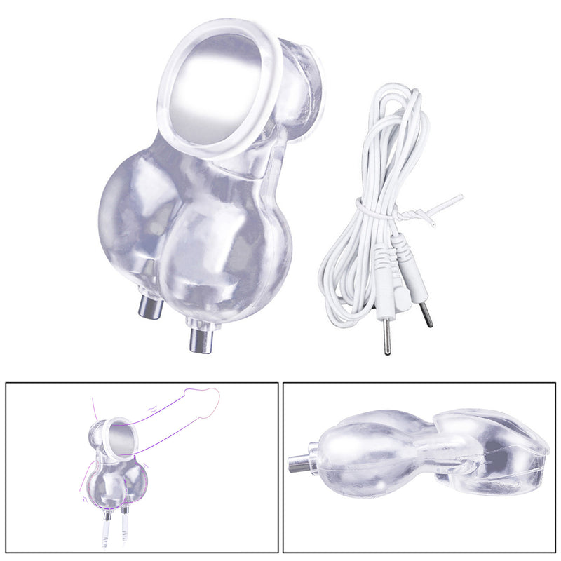 Electro Shock Penis Stretcher E-Stim Cage