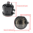 Pair Fog Lights For Dodge Chrysler Caliber Jeep Compass 4805857AA
