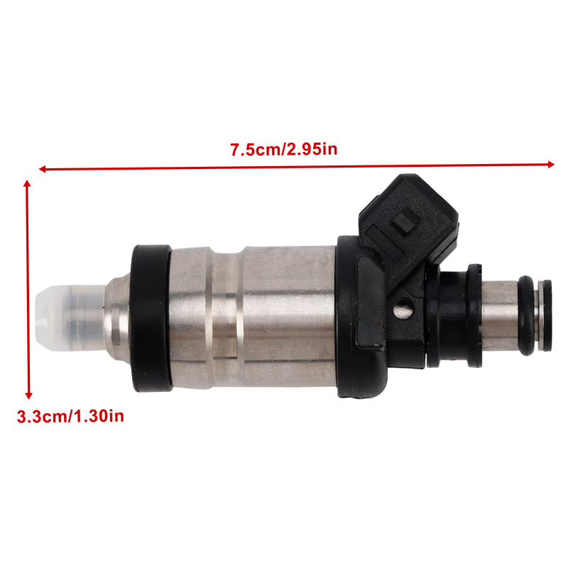 4PCS Fuel Injector 06164-P0A-000 Fit Honda Accord Prelude Civic 1990-1997