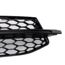 Front Lower Fog Light Cover Grille Grill Fit AUDI A3 S3 S-Line 2013-2016