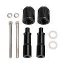 Aluminum Frame Crash Slider Protection Black For Yamaha Yzf-R7 Yzf R7 2021-2023