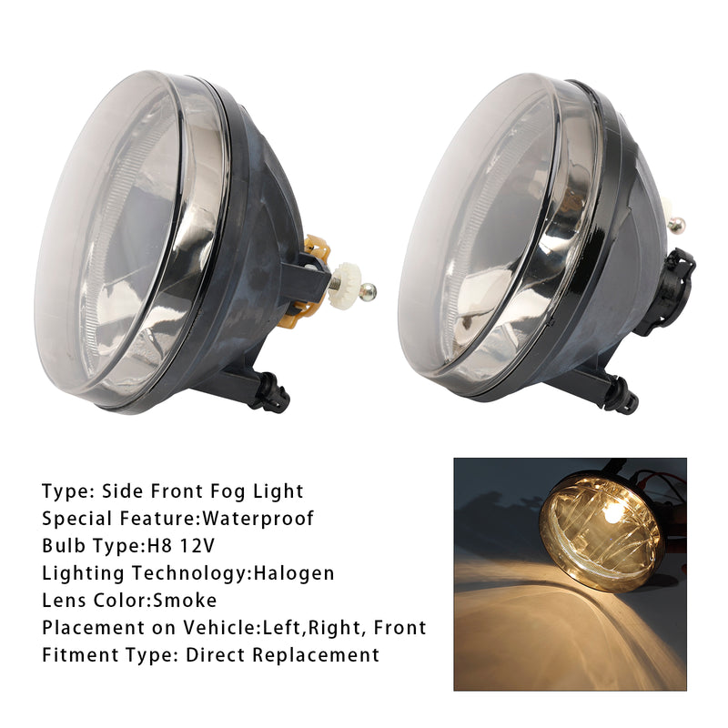 Fog Light Lamps With Bulbs For GMC Sierra 2500HD 3500HD 2007-2014