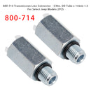800-714 Transmission Line Connector - 3/8In. OD Tube x 14mm-1.5 2PCS