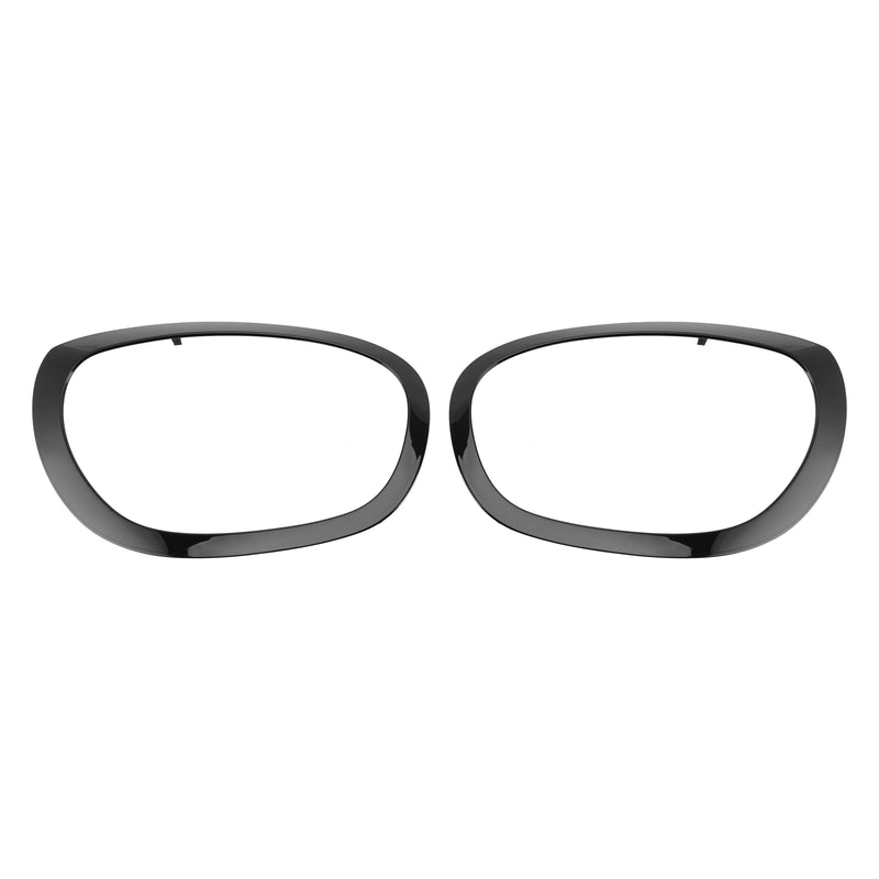 2PCS Left & Right Side Headlight Bezel Set For Mini Cooper Countryman 2017-2023