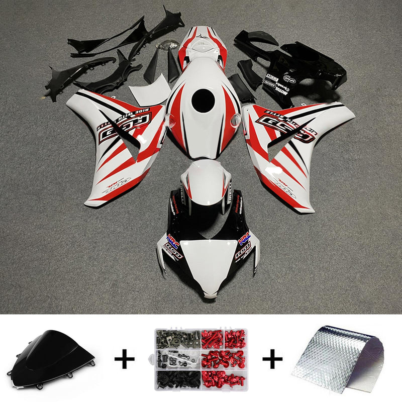 Amotopart Honda CBR1000RR 2008-2011 Fairing Kit Bodywork Plastic ABS